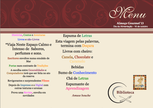 Alimenta a tua curiosidade e conhecimento, todos os dias das 8.20 às 17.30;).