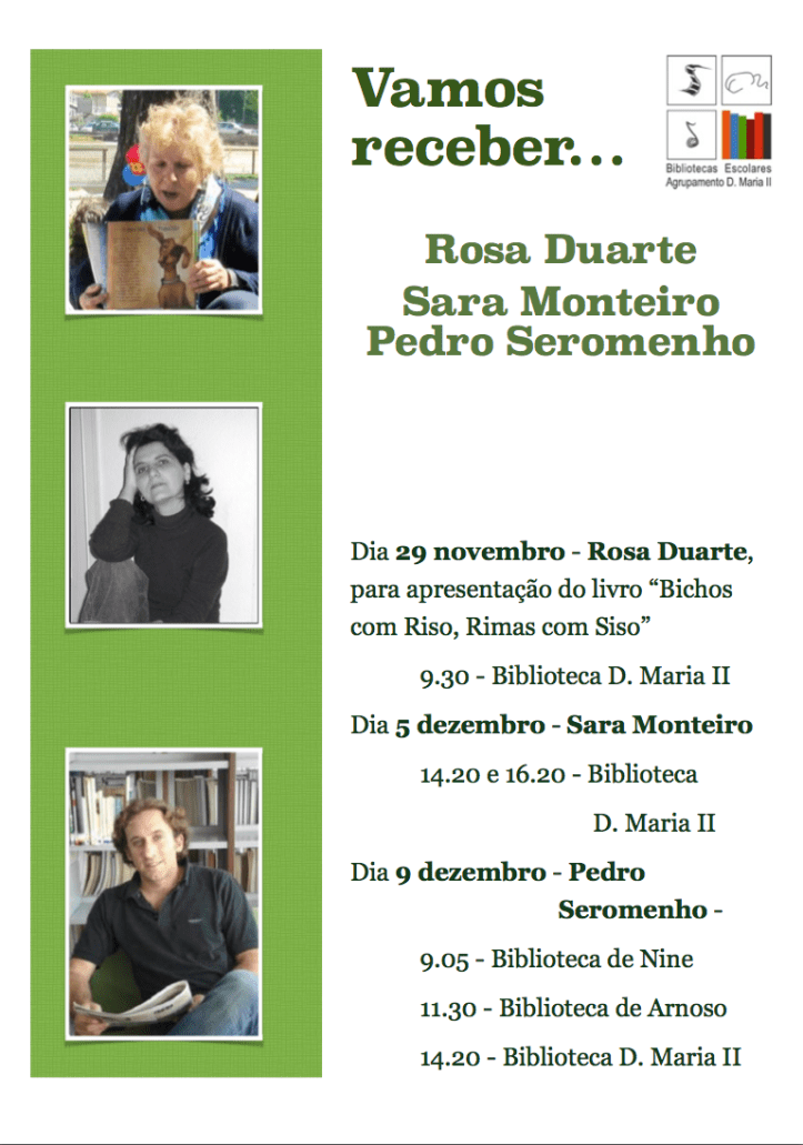 Escritores nas Bibliotecas D. Maria II